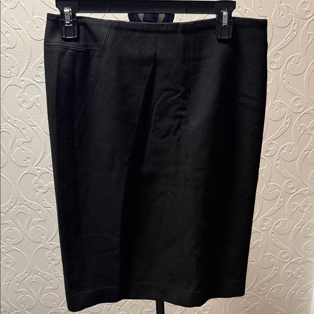 LOFT Classic Black Pencil Skirt